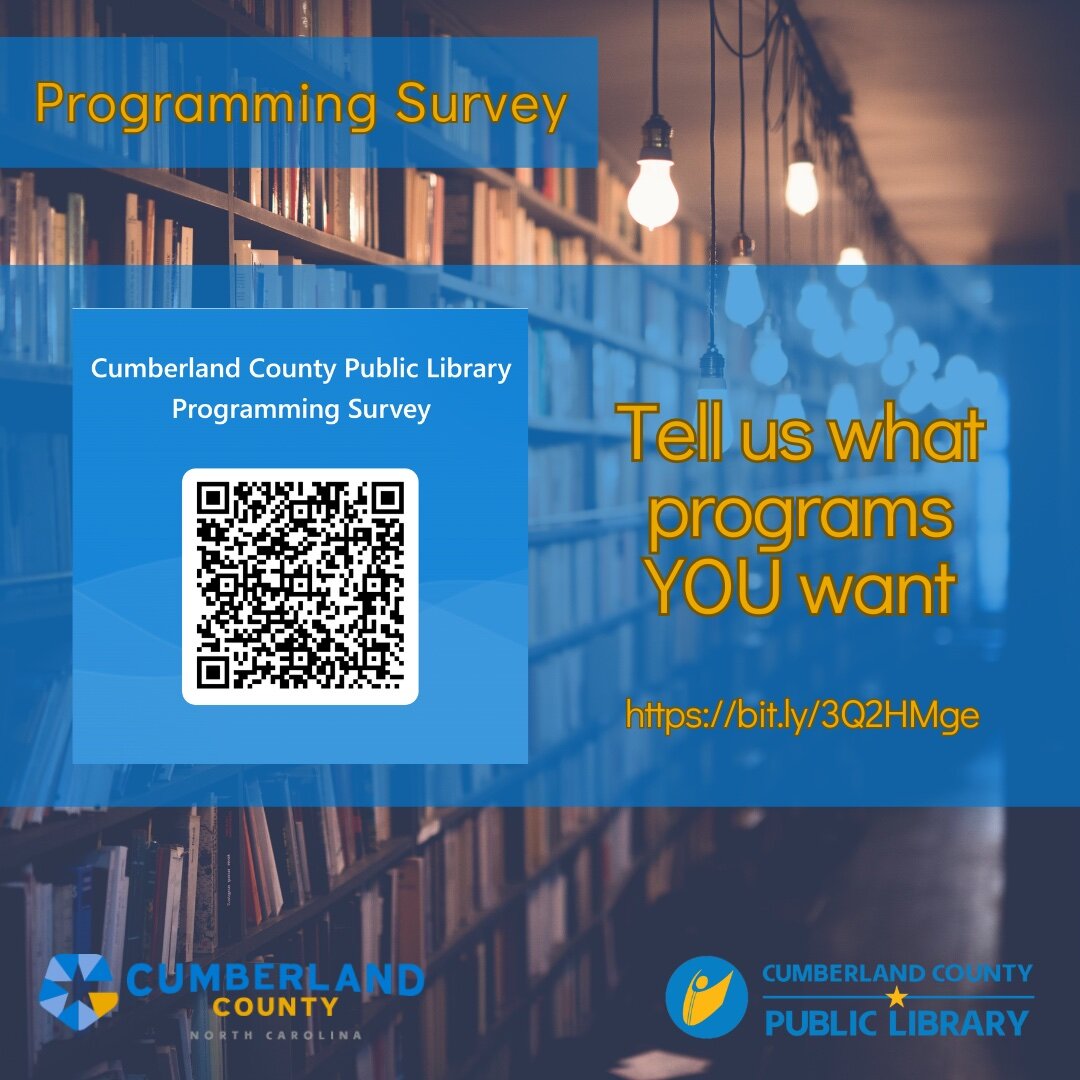 The user survey will help determine the library system's programming options.
