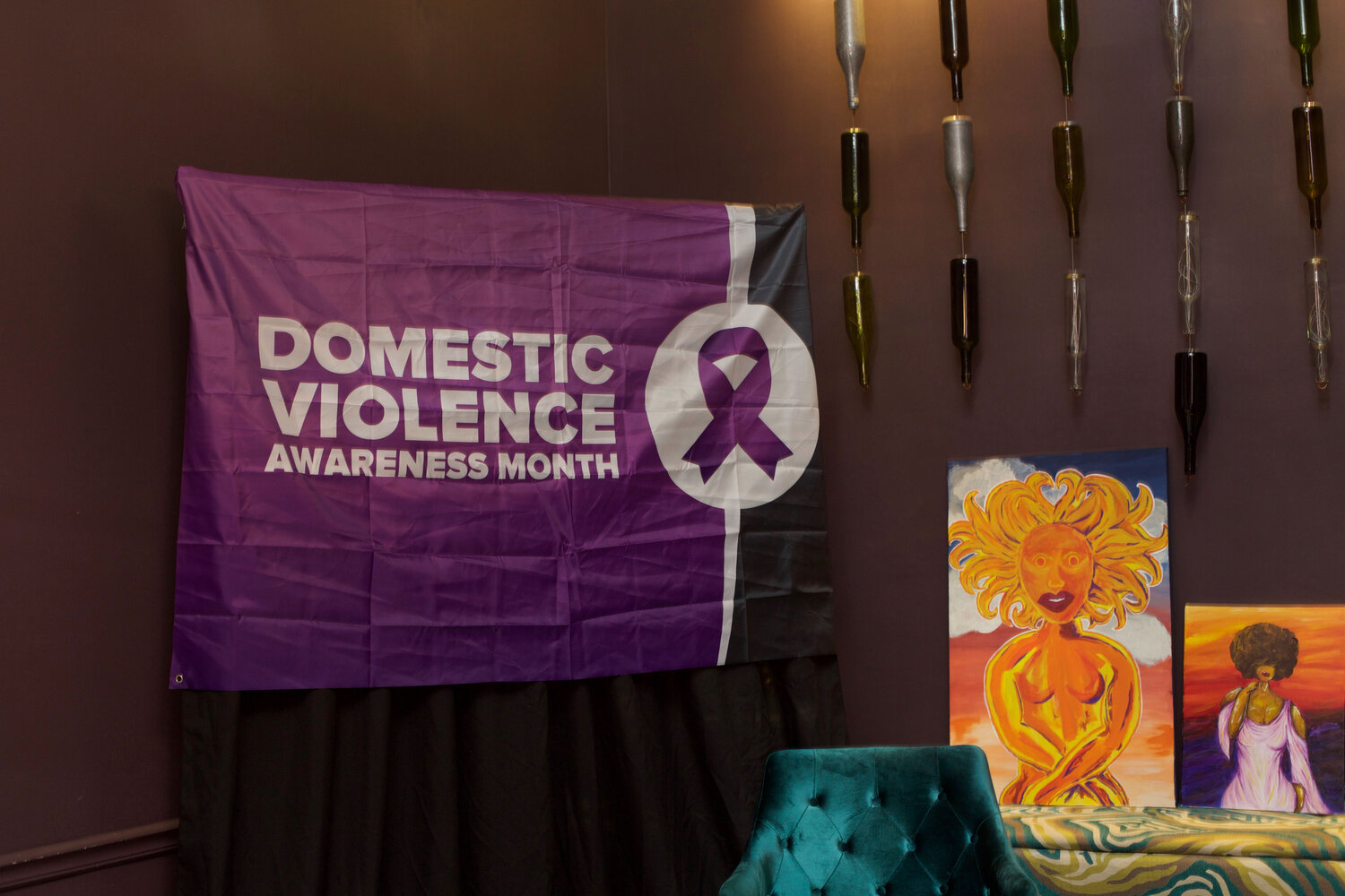 More from the Domestic Abuse Awareness event.