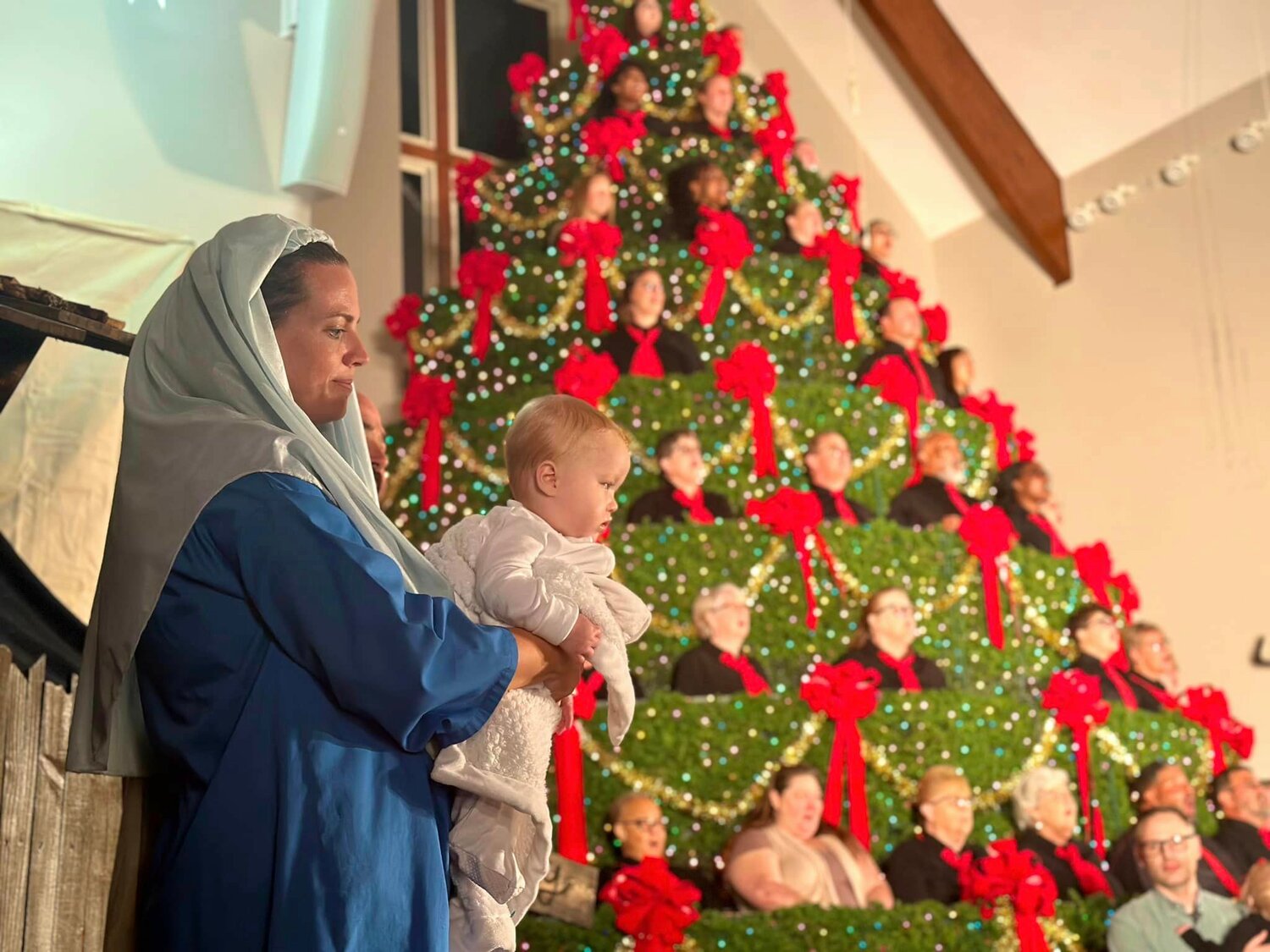 Highland Baptist Church will present three performances of the “Singing Christmas Tree.” Photo courtesy of Highland Baptist Church.