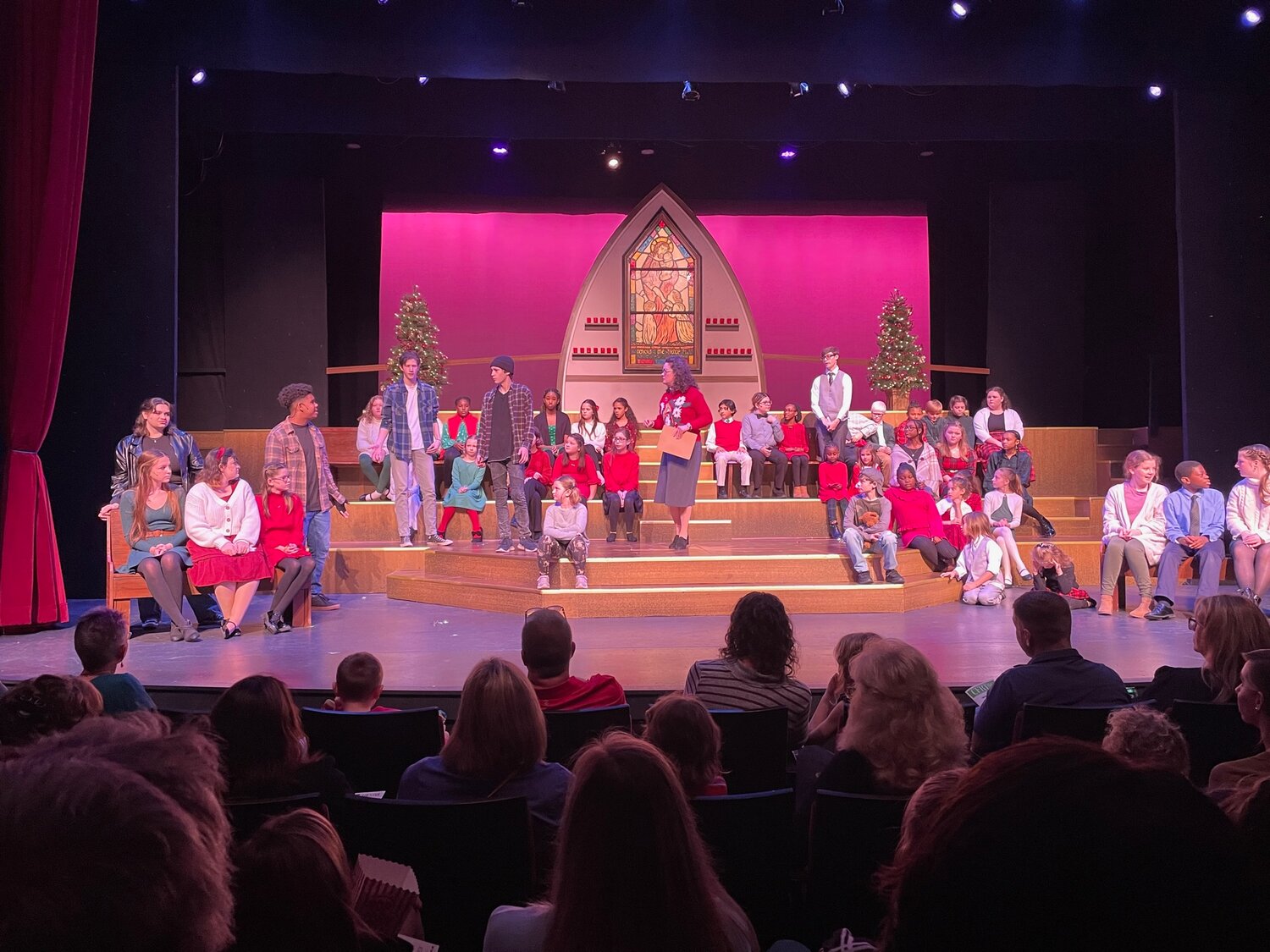 One of the casts from 'The Best Christmas Pageant Ever!,' showing at Cape Fear Regional Theatre through Dec. 17.