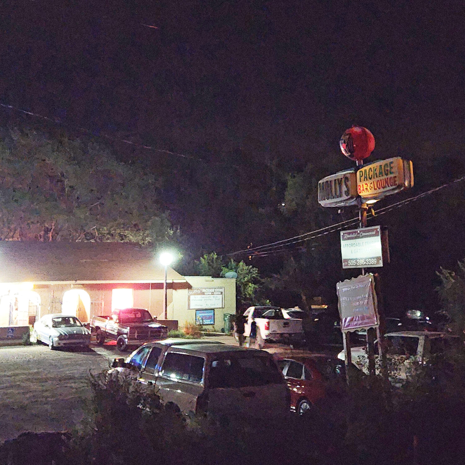 On the last night at Molly's Bar, an East Mountain mainstay, loyal patrons came to say their goodbye.