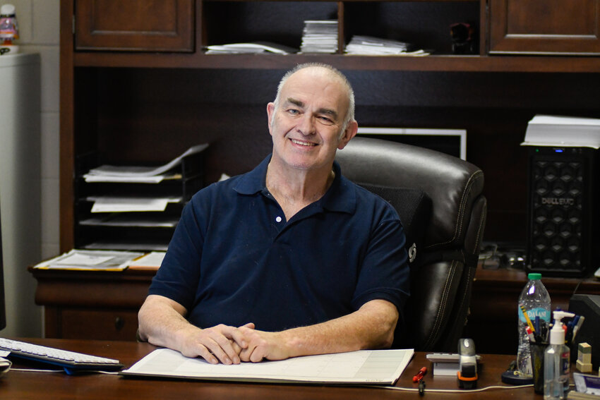 John Hughes, pictured inside his Northwood Tax Service office on Woodville Road, has decided to retire after 37 years of serving the community.