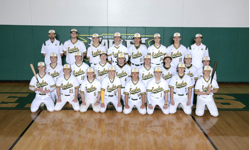 The 2025 Clay baseball team
