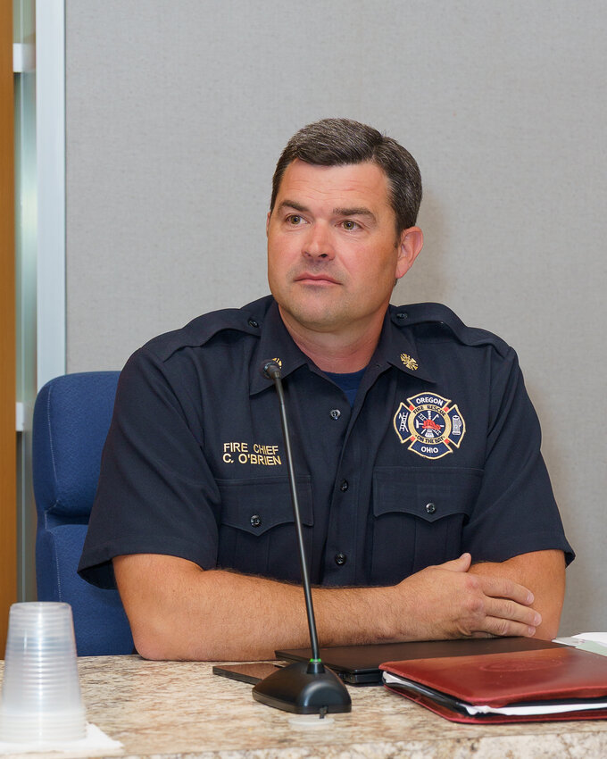 Oregon, Ohio fire chief Clayton O'Brien