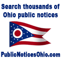 Search thousands of Ohio public notices