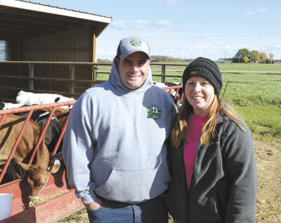 Louis and Jenny Averbeck milk 160 cows near Fond du Lac, Wisconsin. The Averbecks began making A2 cheese in 2020 after Jenny discovered she had a sensitivity to dairy products.