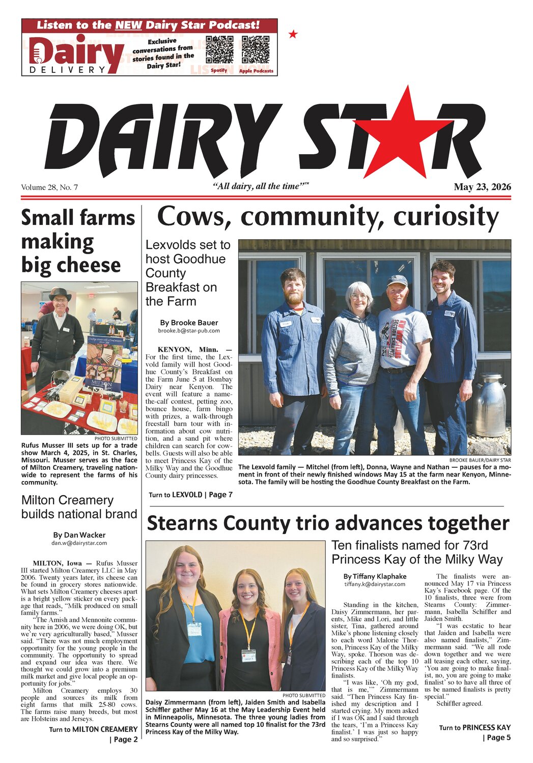 Zone 1 - Dairy Star