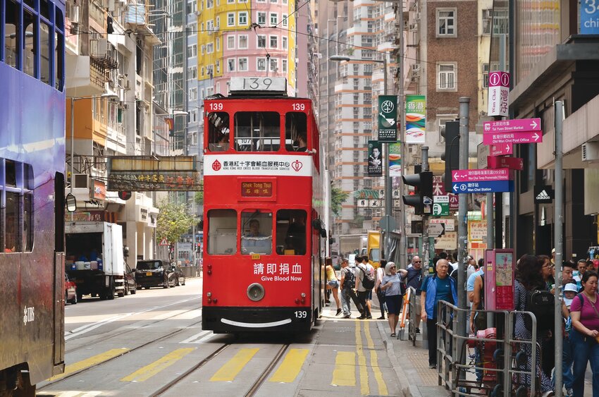 Wan Chai district of Hong Kong.