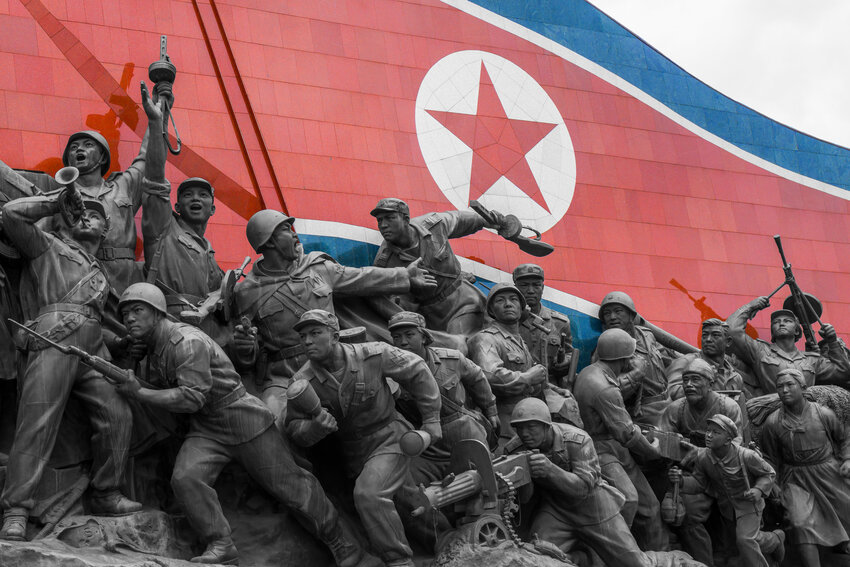 Mansudae Monument, Pyongyang