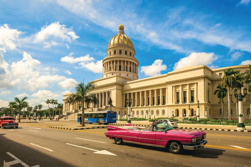 National Capitol Building in Havana, Cuba.