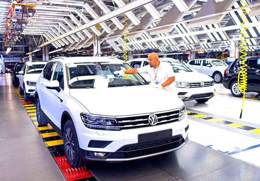 Tiguan assembly line, Puebla plant, Volkswagen de Mexico