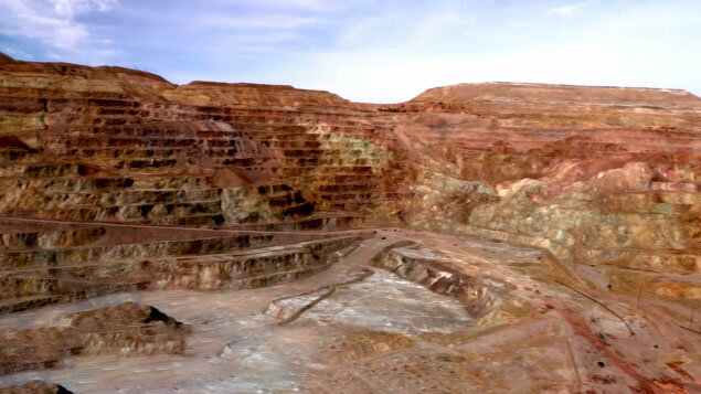 Climax molybdenum mine, Colorado