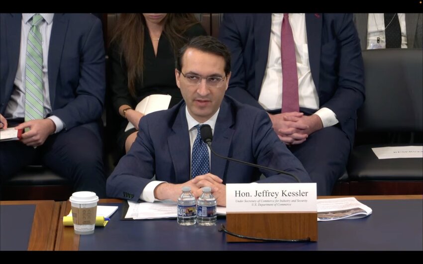 Under Secretary of Commerce for Industry and Security Jeffrey Kessler June 12, 2025