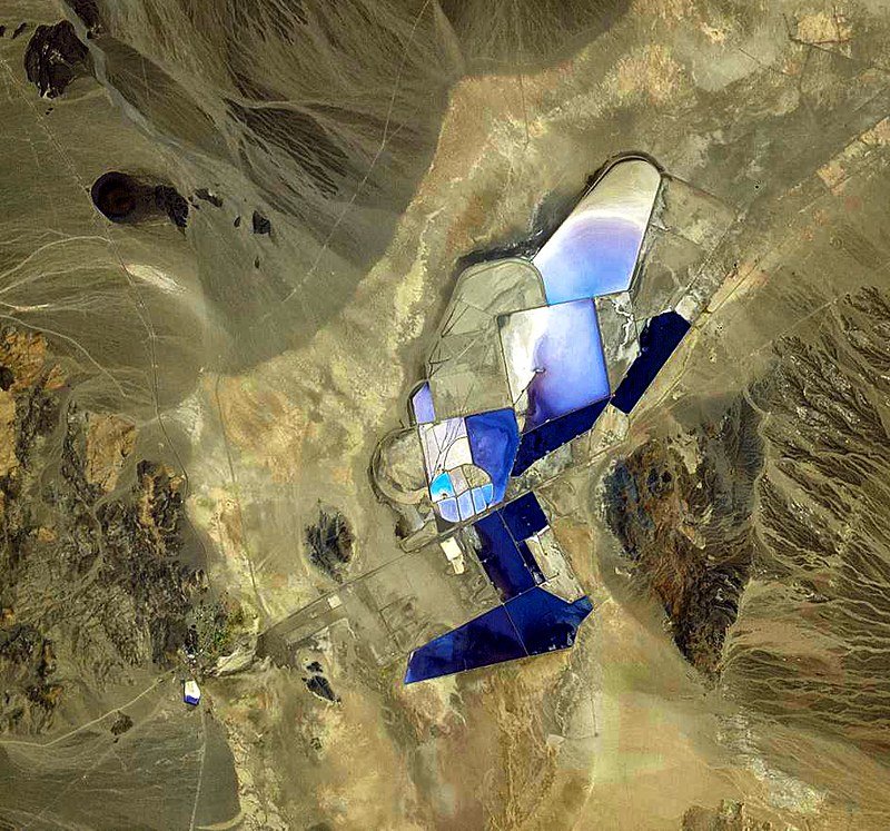 Silver Peak Lithium Mine, Nevada