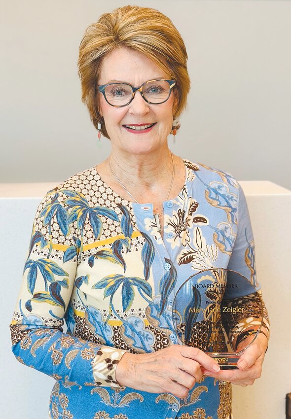 Mary Jane Zeigler steps down from the Coryell Health Board of Directors.