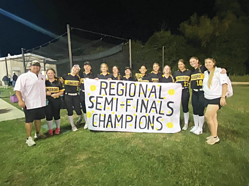 The Lady Eagles are now regional semi-finals champions after defeating Blum this past week.