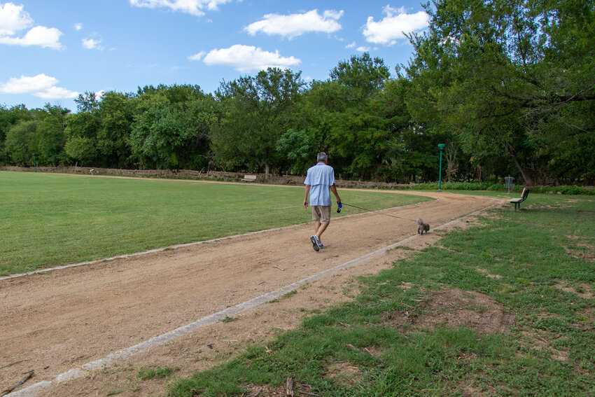 The walking trail at Faunt Le Roy Park reopened on July 9.