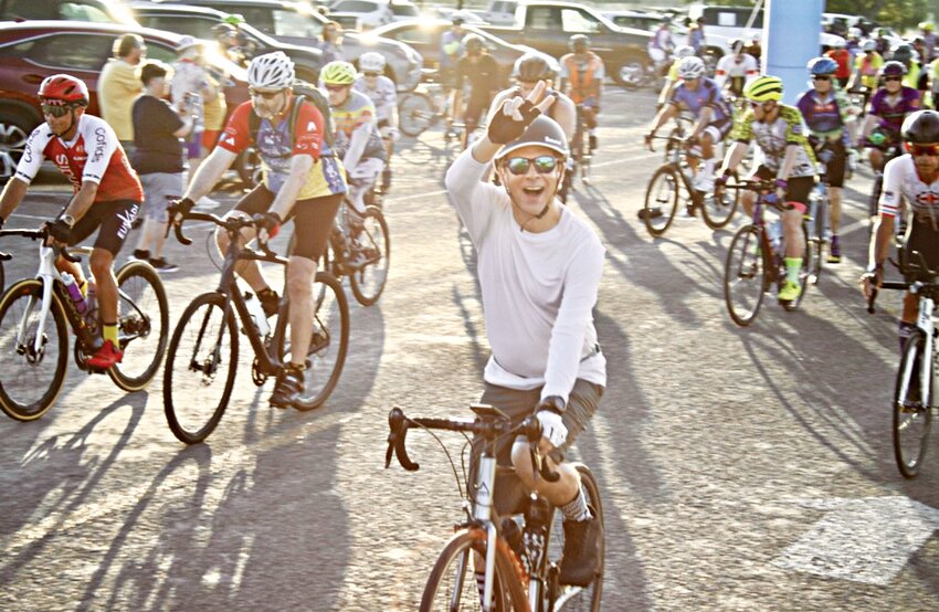 Over 230 cyclists participated in last year’s Fire Ant Tour.