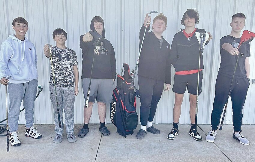 The Oglesby High School golf team is pictured at their recent tournament in Waco.