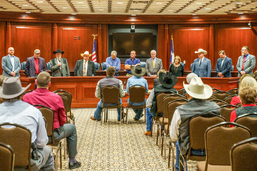 Candidates running for Hood County Sheriff, Hood County Commissioner Precinct 1 and 3, Justice of the Peace Precinct 1 and Constable all participated in a forum held on Feb. 1 at Granbury City Hall.