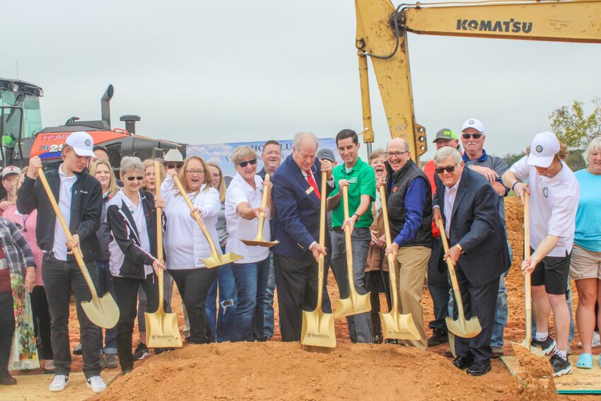 The TX HOP (House of Pickleball) Club held its groundbreaking ceremony on Thursday, Nov. 16, at 920 Tucker Way, across the street from Granbury Baptist Church on Farm-to-Market Rd. 51.