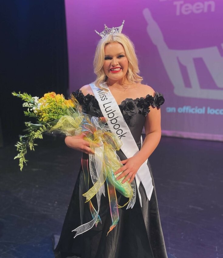 Miss Lubbock, Laney Whitefield, will compete in the Miss Texas pageant June 23-29. Whitefield is a from Granbury.