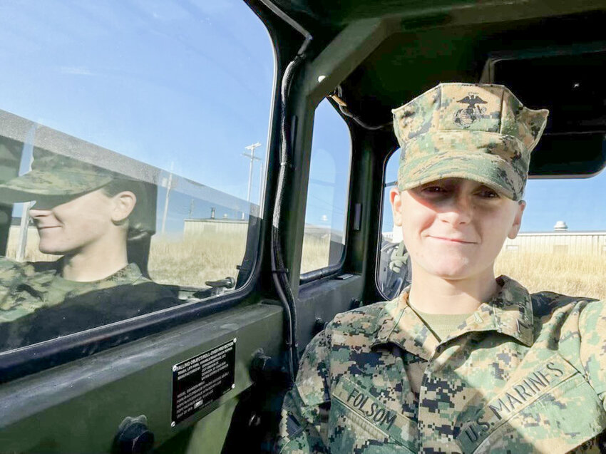 After graduating from Granbury High School in 2022, Sarah Folsom attended the United States Military Academy. However, her strong passion for the Marine Corps pushed her to enlist the following year.