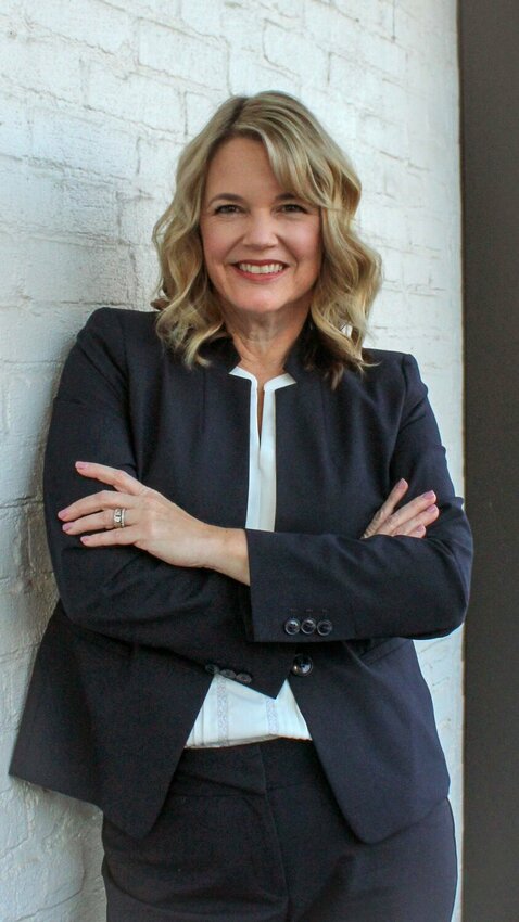 GISD Superintendent Dr. Courtney Morawski spoke at the quarterly Leaders in Government luncheon.