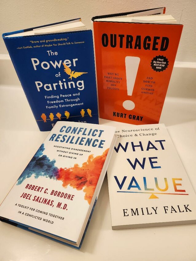 Books on Current Events by various authors
c.2025, various publishers $28 - $30 various page counts