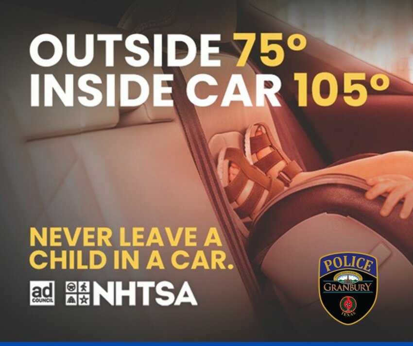 According to the National Highway Traffic Safety Administration, the temperature inside a car can reach more than 105 degrees — even when it’s only 75 degrees outside.