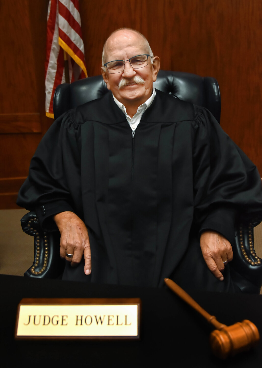 Precinct 1 Justice of the Peace Roger "Cotton" Howell has served on the bench since 2013.