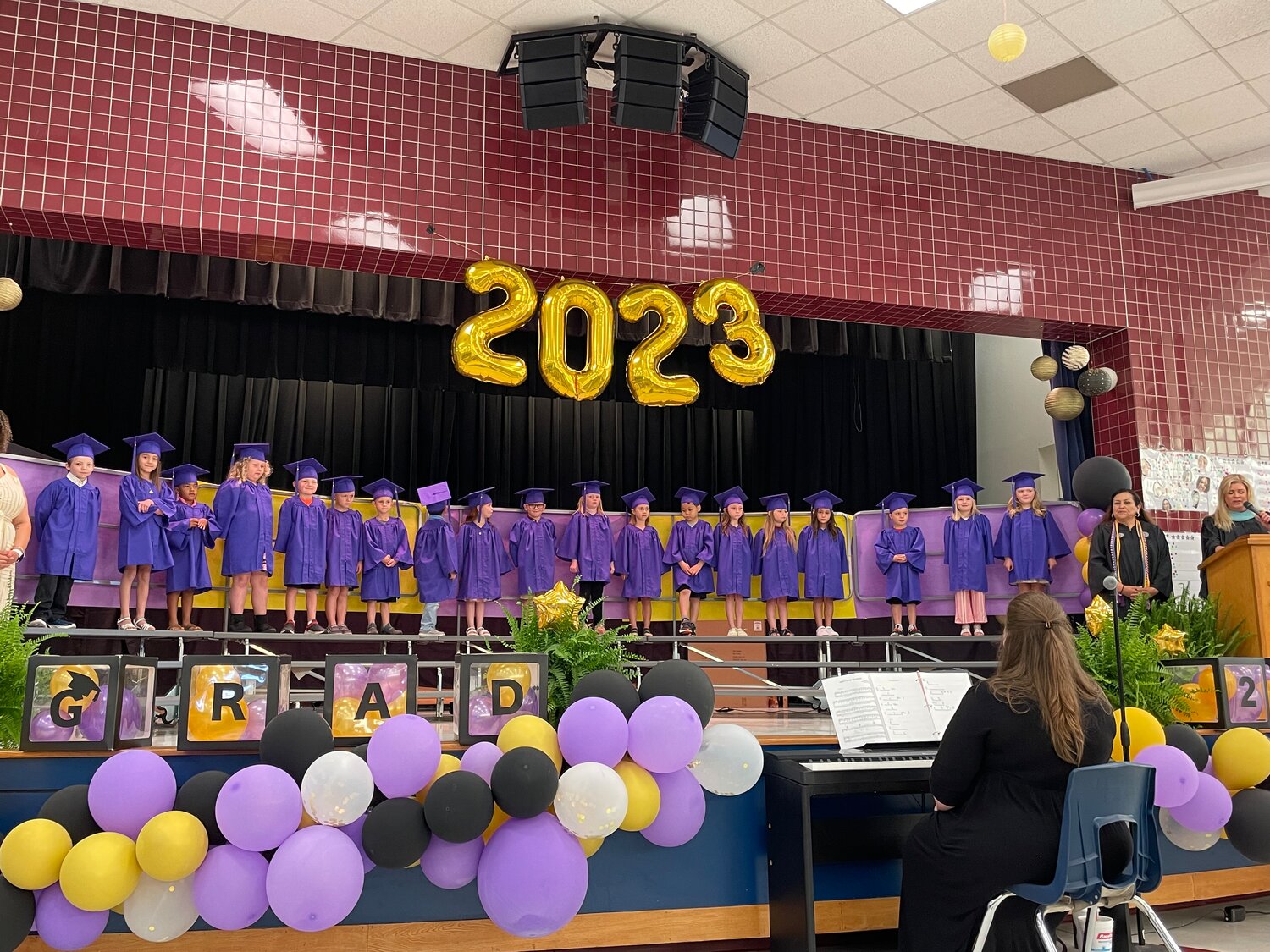 Brawner Elementary held its second annual kindergarten graduation on Friday, May 19.