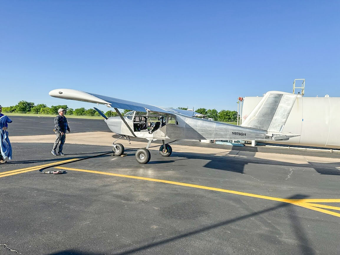 After phase one of flight testing is completed on the Rans S-21 airplane, it will then be sold to a gentleman who lives “down on the coast,” according to Mark Kirk, aerospace and aviation instructor at GHS. He said students and volunteers will begin work on another Rans S-21 airplane beginning in the fall.