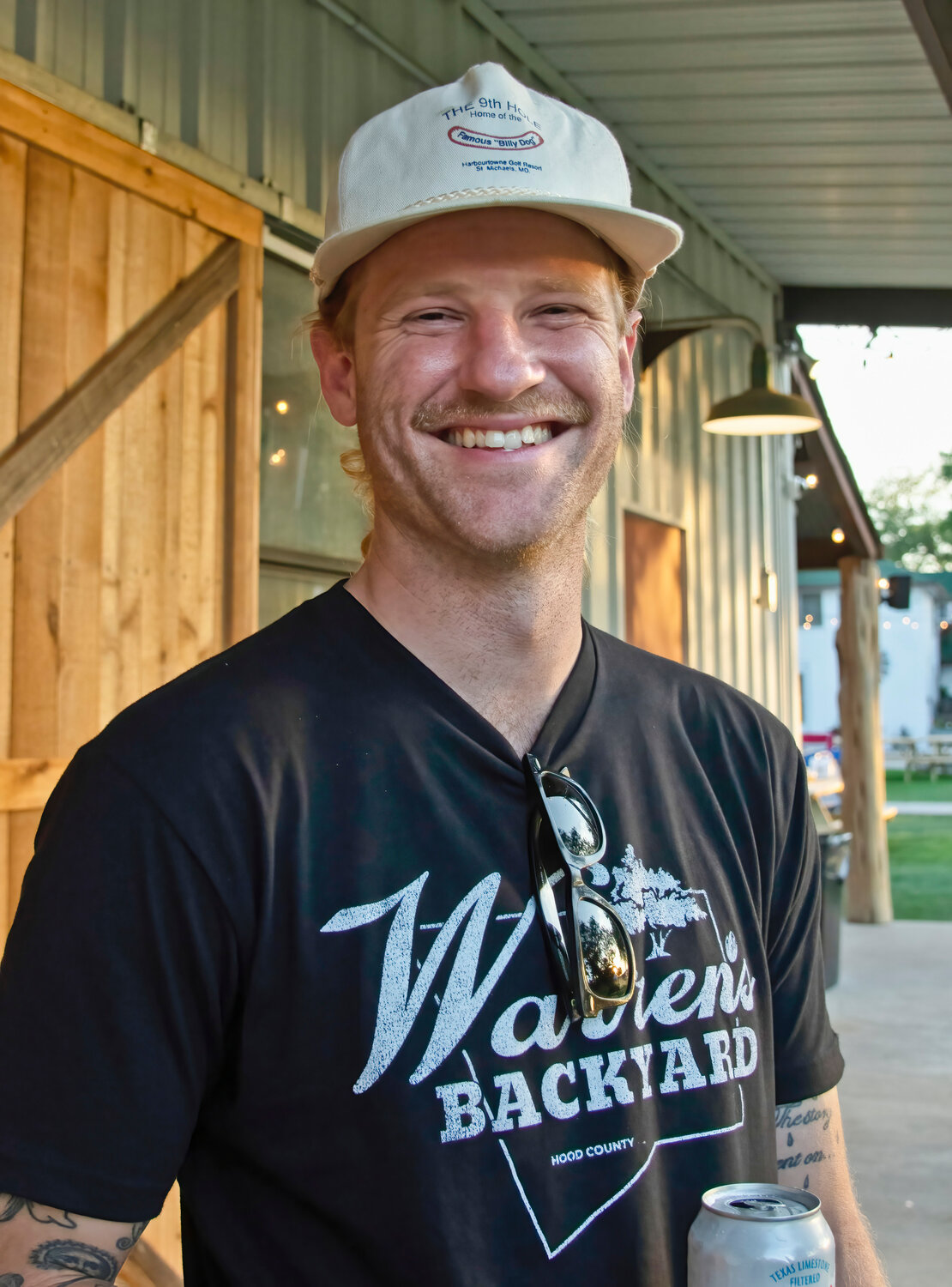 TRUSTED FRIEND: Jeremy Newberry, Brett Berry's friend since fourth grade, manages day-to-day operations at the new Warren's Backyard.