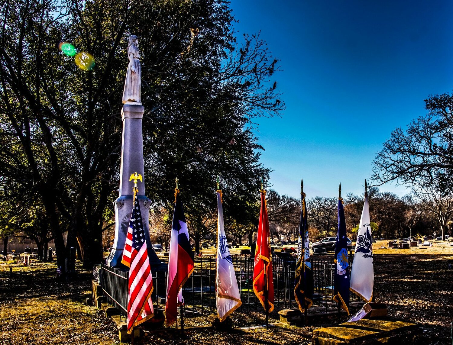 Hosted by the Elizabeth Crockett Chapter of the National Society Daughters of the American Revolution (NSDAR), the remembrance ceremony will allow those in attendance to place wreaths at the graves of the 495 veterans — representing all branches of the military — who are buried at the historic cemetery founded in the early 1800s.