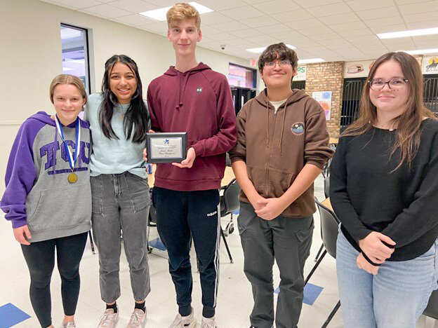 Granbury High School students showed off their scholarly abilities when they placed second during Joshua High School’s UIL Academic Invitational Meet on Saturday, Jan. 20.