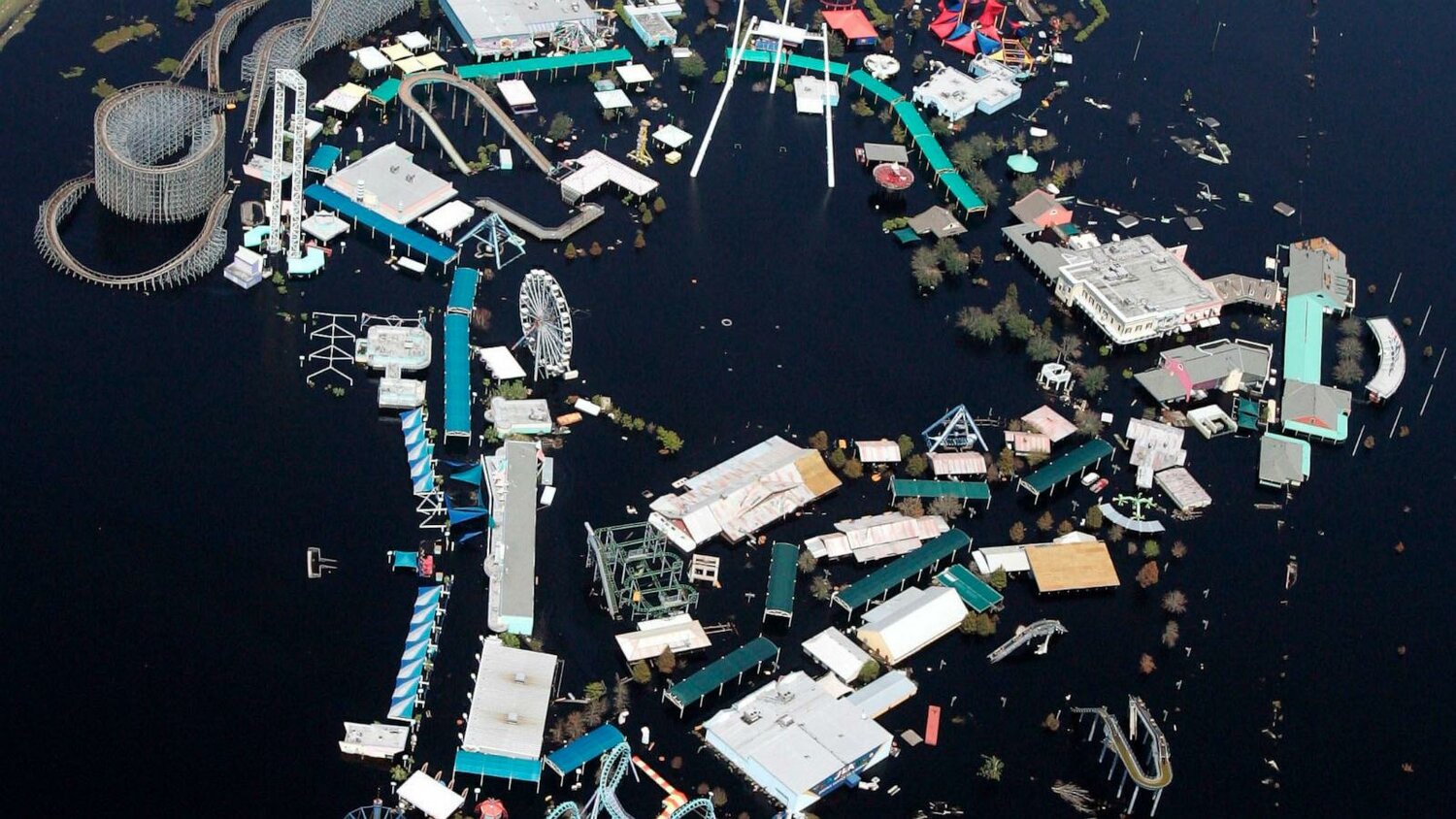 A Former Six Flags Park Is Finally Being Demolished After Hurricane ...