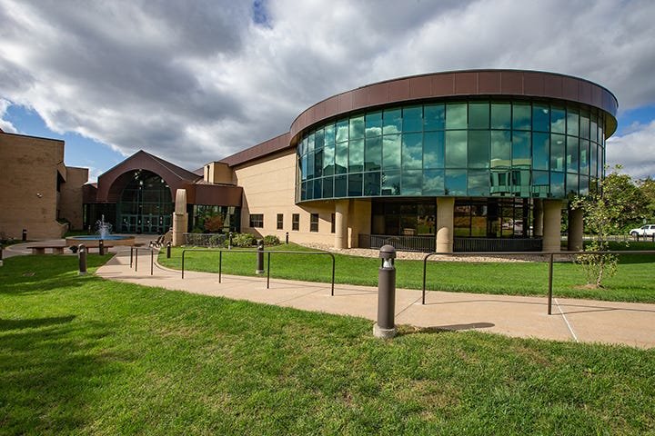 A provided photo of ATSU's campus.