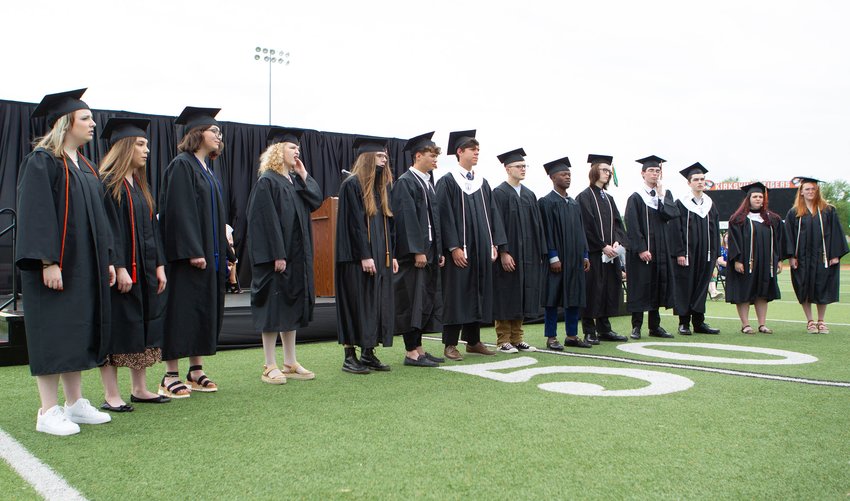Photos from Kirksville's 2021 graduation ceremony, held on May 23 at Spainhower Field.