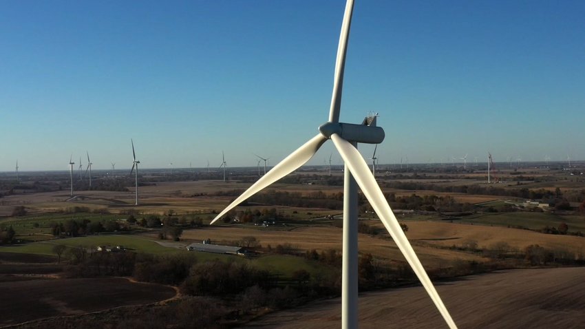 A photo of the High Prairie Renewable Energy Center.