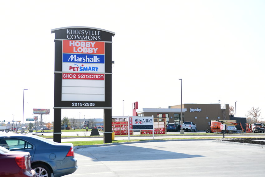 The Kirksville Commons shopping center, located along North Baltimore.