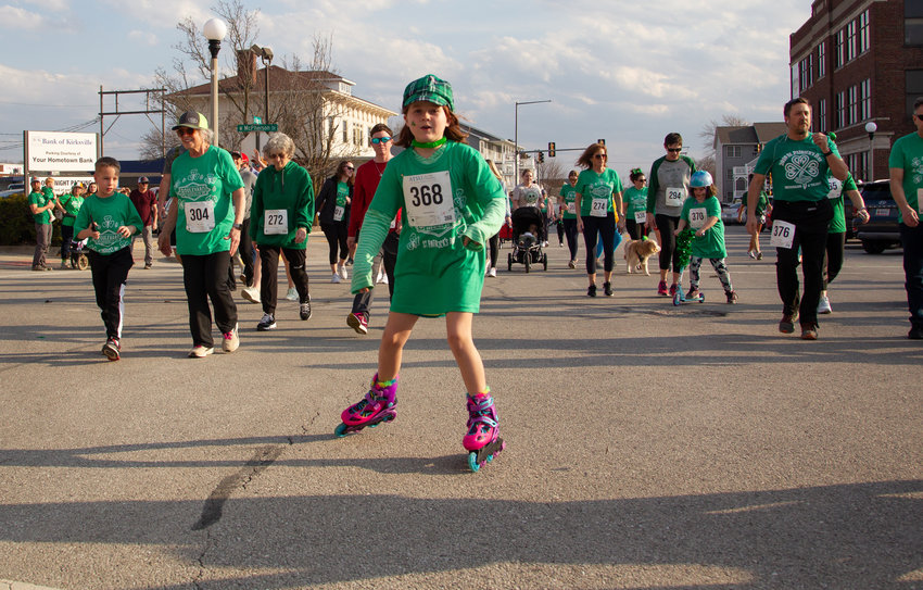 Photos from the 37th Annual FLATS St. Patrick&rsquo;s Day 500m Run/1.5 Mile Walk, held on Thursday, March 17, 2022.