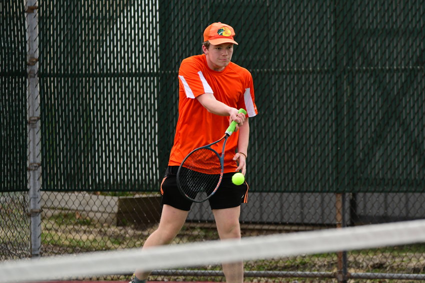 Photos from the Kirksville boys tennis team&rsquo;s match against the Missouri Military Academy on April 5, 2022.