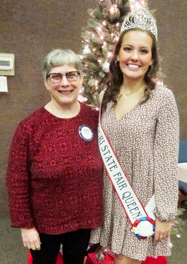 2022 Missouri State Fair Queen visits Rotary Club of Kirksville