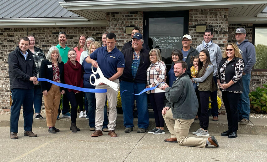 The Kirksville Area Chamber of Commerce held a ribbon-cutting ceremony at Brawner Insurance on Wednesday, Oct. 18.