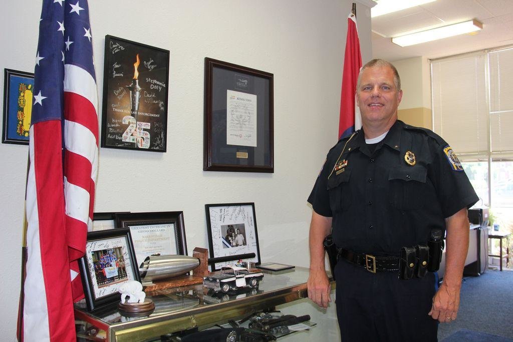 Daily Express file photo of Kirksville Police Chief Steve Farnsworth.