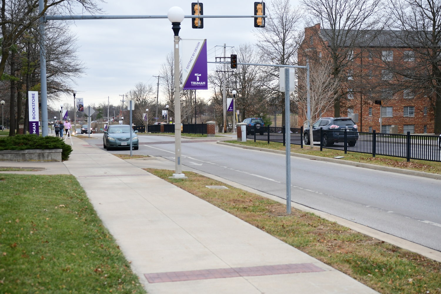 City and Truman officials have safety concerns about the crosswalk on South Franklin Street that is between the Student Union Building and Centennial Hall.