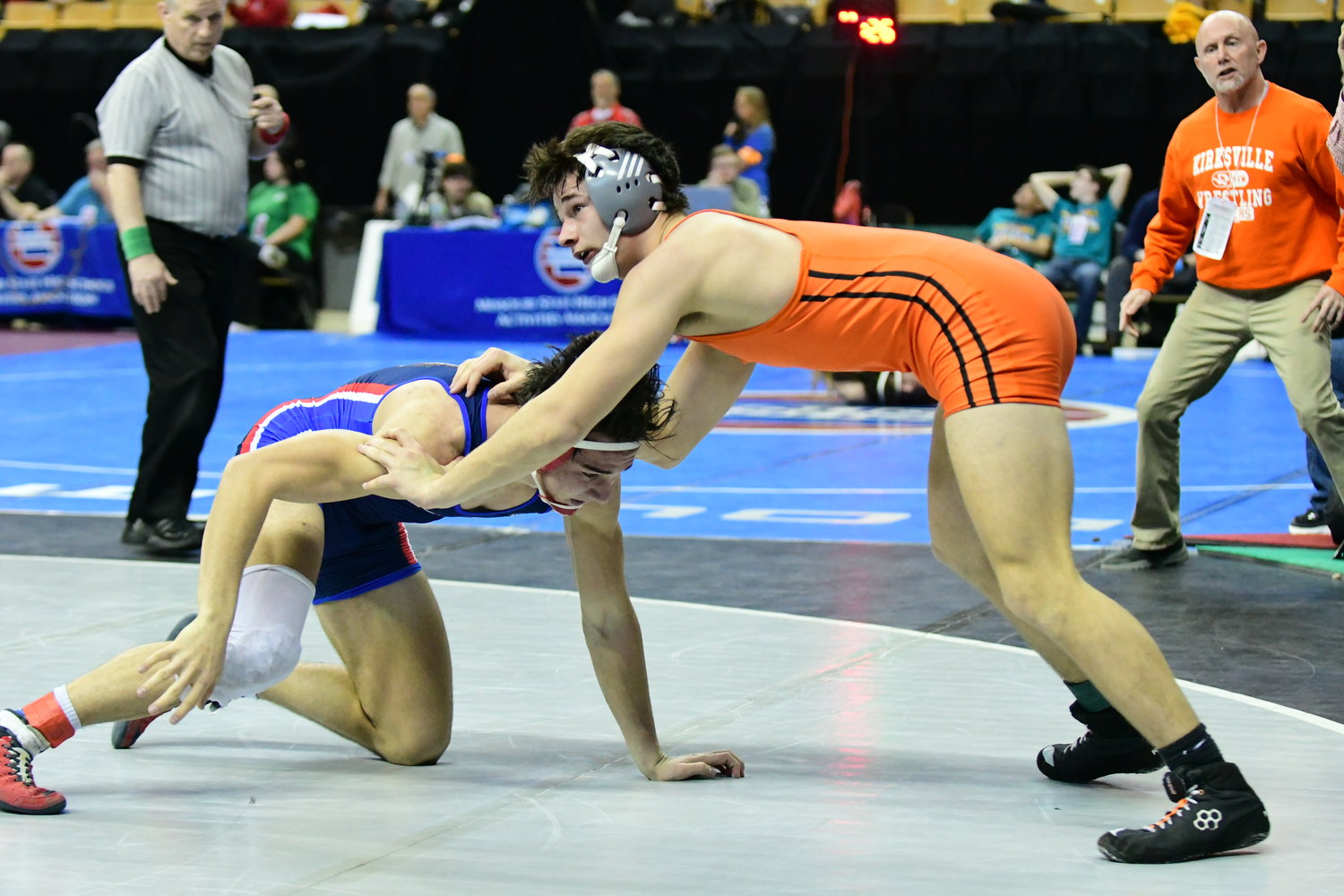 State wrestling 3 Tigers reach semifinals; Kirksville in 3rd place as
