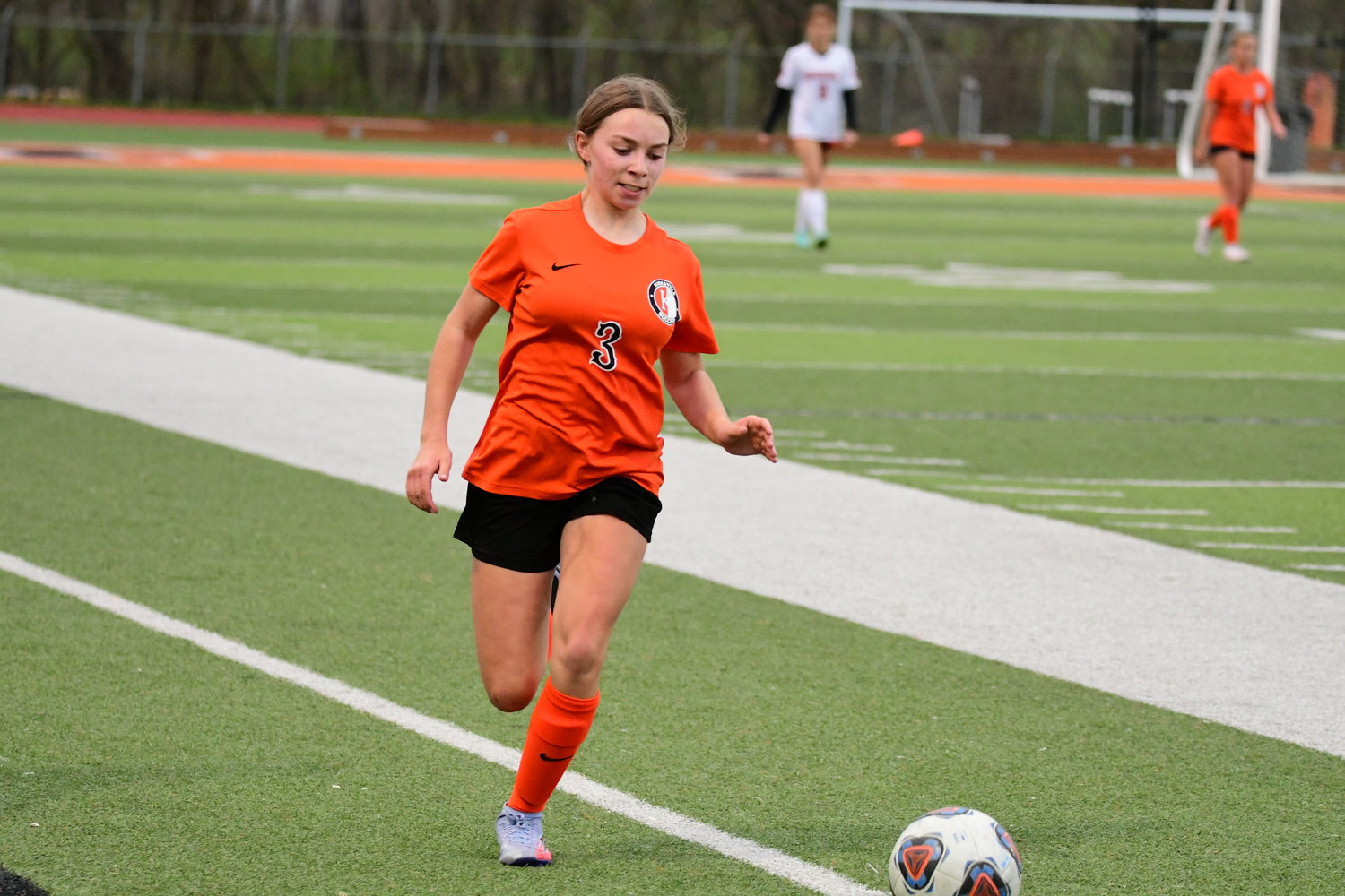 Action from a 5-0 for the Kirksville girls soccer team on Wednesday, May 4, against Marshall.