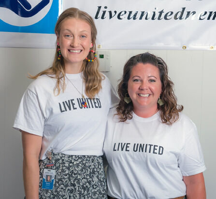 Ramey Weichelt (left) and Amanda Selby will serve as co-chairs of this Fall’s 2023 United Way of Northeast Missouri Capital Campaign.